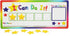 Kenson Kids “I Can Do It!” Token Board, Colorful Magnetic Rewards Chart, Customizable Goal Box, Ages 3-10, 5" x 11"