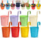 Vowcarol 8 Pack Metal Pencil Holder Crayon Organizer for Classroom with Hanging