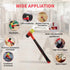 Small Rubber Mallet, Double-Face Hammer, Rubber Hammer for Vinyl Flooring, Tile, Crafts, and Jewelry Making