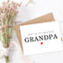 Yanashop88 Thank You For Everything Grandpa Card - Thank You Card - Grandpa Card - Father's Day Card - Card For Him
