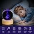 PYMIN3D 3D Hummingbird 2.4in Hummingbird 16 Hummingbird Hummingbird Crystal Ball Night Light Figurines Decor Table Lamp