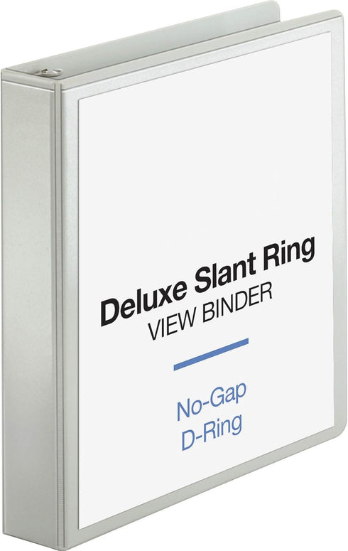 Business Source 1 1/2" Slant-D Ring Binder