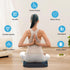 Large Seat Cushion, Soft Foam Cushion for Long Sitting Hours, Non-Slip Chair Pad for Back & Sciatica Pain Relief (Grey)