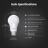 Feit Electric A19 LED Light Bulbs, 60W Equivalent, Dimmable, 800 Lumens, 5000K Daylight, 8 Pack