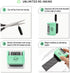 Miseyo Identity Theft Protection Roller Stamp Set - Mint Green, Includes 3 Refill Inks
