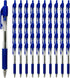 Simply Genius Ballpoint Pens in Bulk, 50 Pack Retractable Office Pens for Schools, Notebooks, Journals & More
