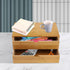 DDBESSIC 2 Desk Organizer Office Desktop Organizer with Drawer, Desk Top Accessories Stationary Organizer Desk Caddy