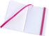Pentalic 3" x 4" Pocket Sketchbook Traveler Journal, 160 Pages, Bright Pink by Pentalic