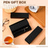 Gersoniel Empty Black Gift Box for Pen Jewelry Ballpoint Pen Case with Cushion for Business Office Supplies (40 Pcs)