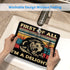 Jakayla 9.5 x7.9 Inch Cute Funny Square Opossum Mousepad with Durable Stitched Edges Washable, Anti-Slip Rubber Base