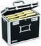 Vaultz File Organizer Storage Box, 14 x 7 x 12.19 Inch, Portable Locking Storage Totes with Dual Combination Locks