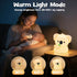 Greprety 3-Level Koala Night Light Squishy Silicone Nursery Breastfeeding Nightlight with Timer Warm White & RGB Color