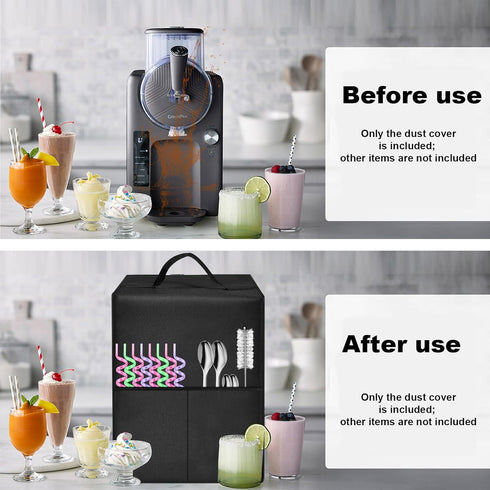 Frozen Margaritas,Frozen Slushie Machine Cover for GreenPan Frost Ice Cream Maker,Heavy Duty Waterproof Protective