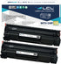 LCL Compatible Toner Cartridge Replacement for HP 35A CB435A, 2000 Pages High-Yield for Laserjet P1002 P1003 P1004 P1005