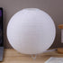 9.8"x9.8"Inch) Lurrose Rice Paper Lamp Desk Floor Lantern Nightstand Bedside Smalll Lamps for Bedroom Living Room
