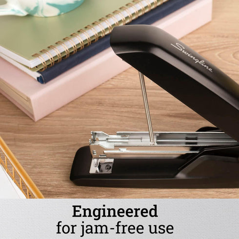 Swingline Standard Stapler, Eco Version, 20 Sheet Capacity, Jam Free, 2 Pack, Black (54501)