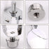 Abizarch 4Pcs Bulb Bulb Bulb Light Clip Metal Lamp Shade Holder Heavy-Duty Light Clamp Gold/Black/Silver Lamp Shade