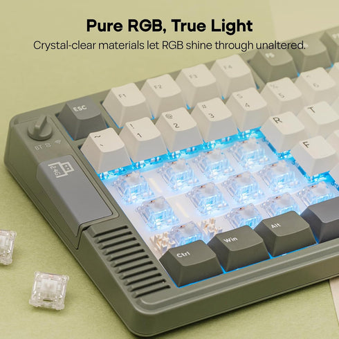 Set 35 5-Pin EPOMAKER Silent Mechanical Keyboard Switches - Pieces Factory Pre-Lubed, Linear/Tactile Switches