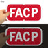 SmartSign FACP Sign (Fire Alarm Control Panel) 6" x 12" Reflective Aluminum, Made in USA