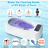 ylkjny 55KHz 400ml 4 Ultrasonic Jewelry Cleaner, Ultrasonic Cleaner with Cleaning Modes & LED Light, Ideal for Jewelry