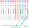 Harloon 12 Pcs Cat Paw Cute Highlighters, Kawaii Soft Chisel Tip Pastel Marker Pens for School Supplies