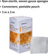 8-Ply, 100% 4 4 200 Pack, 5 Packs, 1000 McKesson Woven Gauze Sponges, Non-Sterile, Cotton, in x in, per Total