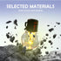 34ft G50 15 Bulbs E26 String Lights with Golden Yellow Light Guide Column LED Shatterproof Waterproof for Outdoor Patio