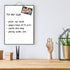 TSJ OFFICE Small White Board, 16" X 12", Portable Black Aluminum Framed Magnetic Dry Erase Board with Handle, to Do