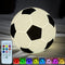 GYZLK Soccer Silicone Night Light, 9 Soft Colors with Remote Timer, Dimmable Rechargeable,