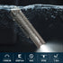 T1A Clip,1300 VTIGER Mini Pocket EDC Flashlight with Lumen Compact AA Rechargeable LED Little Flashlights, Super Bright