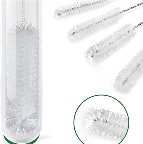 BFLCTTBD 6 Pcs Teapot Spout Cleaning Brush Tube Pipe Cleaners Brush Kit Drinking Straw Cleaner Brush for Tumbler Sippy
