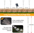 4 Pack 480 8 Slyuexu Solar Garden Lights Outdoor Waterproof, Total LED Solar Firework Lights Decorative with Lighting