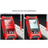 Digital Multimeter, DC AC Voltmeter, High Accuracy Tester Kit, Backlight LCD Display, Test Leads