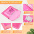 B4 Plastic Expanding File Folders Wallet, Colorful Document Organizer with Snap Closure for Office, 14 Pack