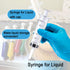 60ml Pack 15 Syringe for Liquid, Syringe Without Needle for Pet Feeding, Liquid Measurement, Individually Wrapped
