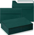 Harloon 100 Pcs A9 Envelopes, 5.75 x 8.75 Inch, Self Adhesive Wedding Invitation Envelopes, Dark Green