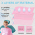 550 Pack 13"x18", 3-Ply Disposable Dental Bibs Waterproof Tattoo Bibs Sheet for Nail Salon, Dental Clinic, Feeding