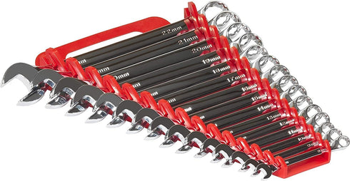 Ernst Manufacturing 30 Tool Wrench Gripper Pack, Red & Black, Forward/Reverse Wrench Holder