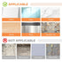 Double Sided Heavy Duty Tape - Removable Wall Tape for Home Office Decor, DIY Projects, 9.85FT