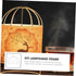 7.09 7.09 3.94 Inches Ciieeo Diy Lampshade Frame X X Gold Wire Lamp Shaft Stand for Homemade Chandelier and Handmade