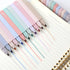 Yinder Bible Highlighters 12 Pcs, No Bleed Pastel Colors, 6 Pack 300 Sheets Cream Colors Transparent Sticky Notes 3 x 3