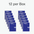 Oxford Spiral Notebook, 12 Pack, 8" x 10-1/2", Bulk College Ruled, Blue Covers, 70 Perforated Sheets