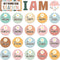 Frienda Boho Affirmation Station Bulletin Board Set, Motivational Posters and Positive Affirmations for Classroom