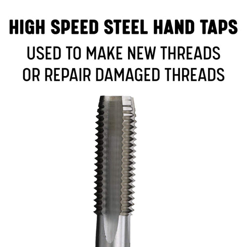 Drill America 5/8"-40 UNS High Speed Steel Plug Tap (Pack of 1)