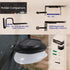 Solar Gutter Lights Outdoor, 9 LED, Super Bright, Waterproof Security Lights for Garden, Wall, Yard, Deck