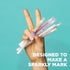 SAKURA Gelly Roll Stardust Clear Glitter Gel Pens - 6 Pack Bold Point Ink for Lettering, Drawing, Invitations &