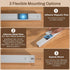 12 3 Dimming, Closet, (2 Pack) DWEPTU Rechargeable Motion Sensor Light Indoor, LED Under Cabinet Lighting with Modes