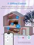 meross Smart LED Light Bulb, WiFi Compatible with Apple HomeKit, Alexa, Google Home, 2 Pack, 2700K-6500K