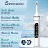 8 5 Tooth Polisher,Rechargeable Tooth Whitening Kit for Teeth Cleaning and Whitening, with Brush Heads, LED Light