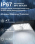 4-in-1 150 4 IP67 Solar Motion Lights Outdoor - Wide Angle, Modes, White & Warm Light, Waterproof, Fence, Wall, Step